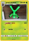 green stickbot
