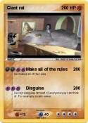 Giant rat