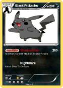 Black Pickachu