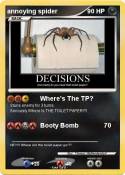 annoying spider