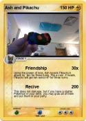 Ash and Pikachu
