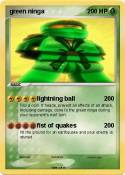 green ninga