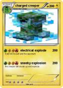 charged creeper