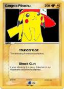 Gangsta Pikachu