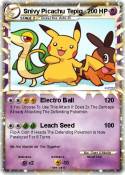 Snivy Picachu