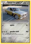 datsun 510 gold