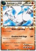 Reshiram Lv.2000 Reshiram