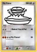 Pie Flavor