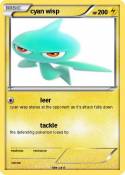 cyan wisp