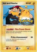 Ash and Pikachu