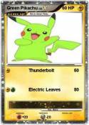 Green Pikachu