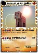 NO MORE MR.PIG