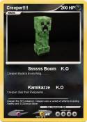 Creeper!!!! Creeper!!!!