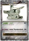 metal Pikachu