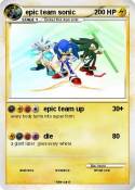 epic team sonic
