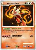 mega blaziken