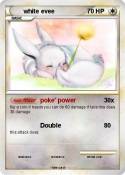 white evee