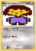Frisk the human