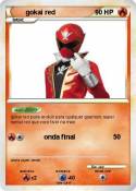gokai red