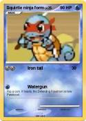 Squirtle ninja