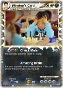 Winston's Card