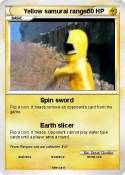 Yellow samurai