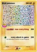 M all pokemon