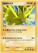 zapdos lv.X