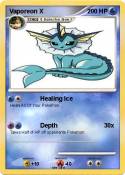 Vaporeon X