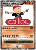gangster caillou gangster