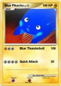 Blue Pikachu