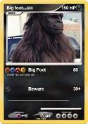 Big foot