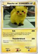 Pikachu cat