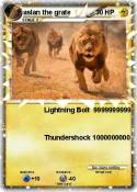 aslan the grate