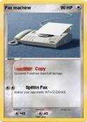 Fax machine