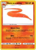 Worm on a