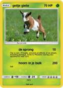 geitje gielie