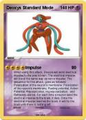 Deoxys Standard
