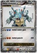 metal blastoise