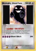 MissingNo. Ghost Form MissingNo.
