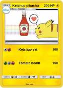 Ketchup pikachu