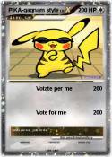 PIKA-gagnam style PIKA-gagnam