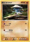 Blue cat smurf Blue cat smurf