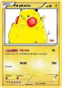 Fat pikachu