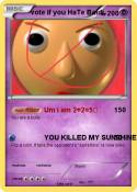 vote if you HaTe Baldi vote if you