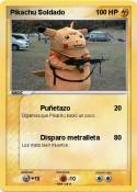 Pikachu Soldado