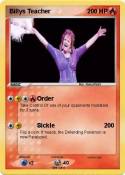 Billys Teacher