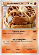 Vote for WAFFLES Vote for