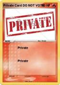 Private Card DO
