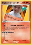 Original baby card EX Original baby